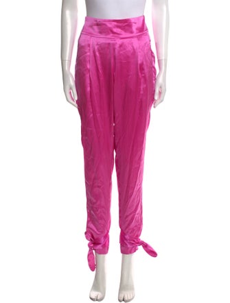 Michelle Mason Silk Straight Leg Pants