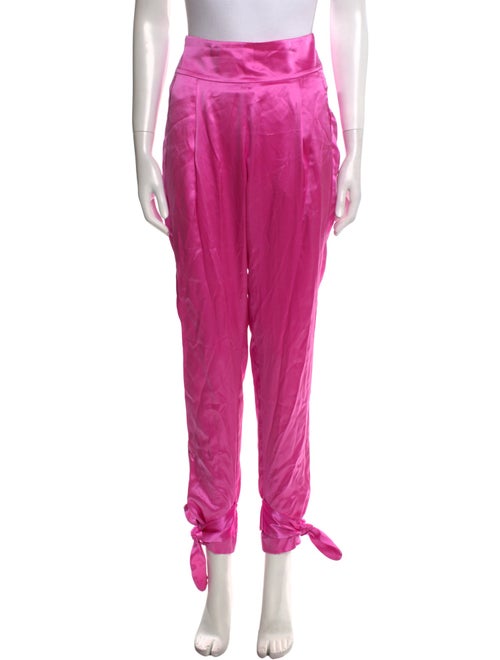 Michelle Mason Silk Straight Leg Pants