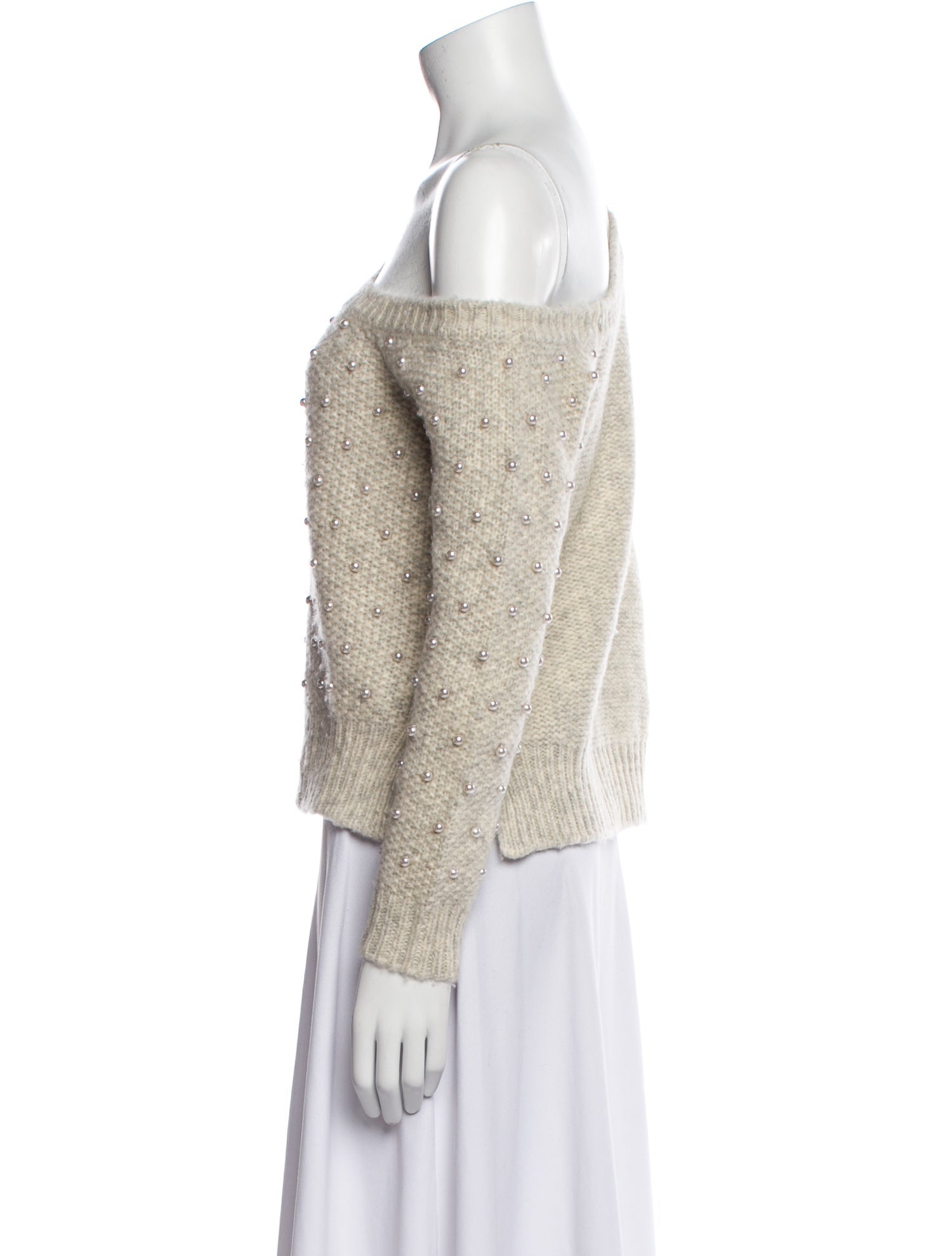 Michelle Mason Wool Asymmetrical Sweater