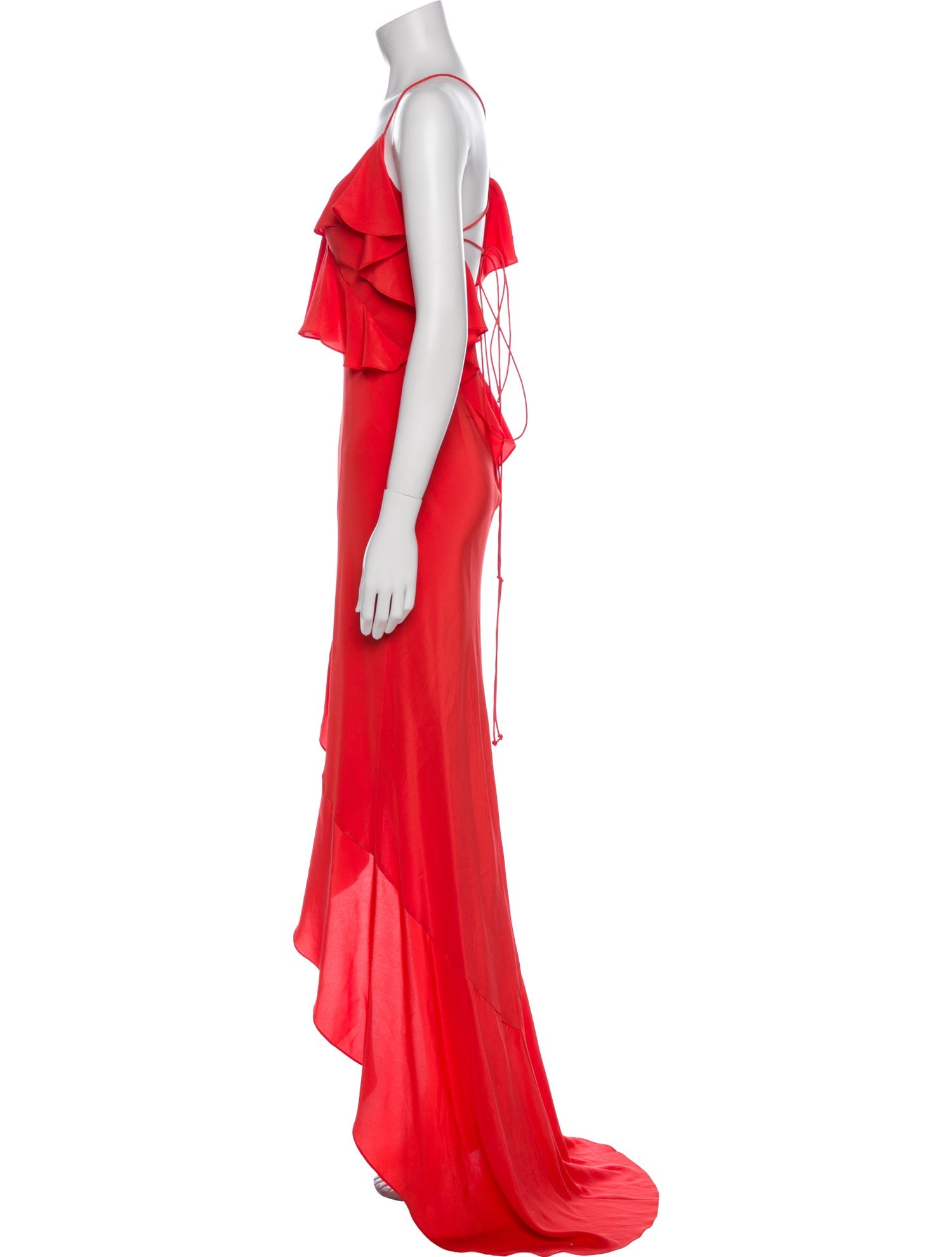 Michelle Mason Silk Long Dress
