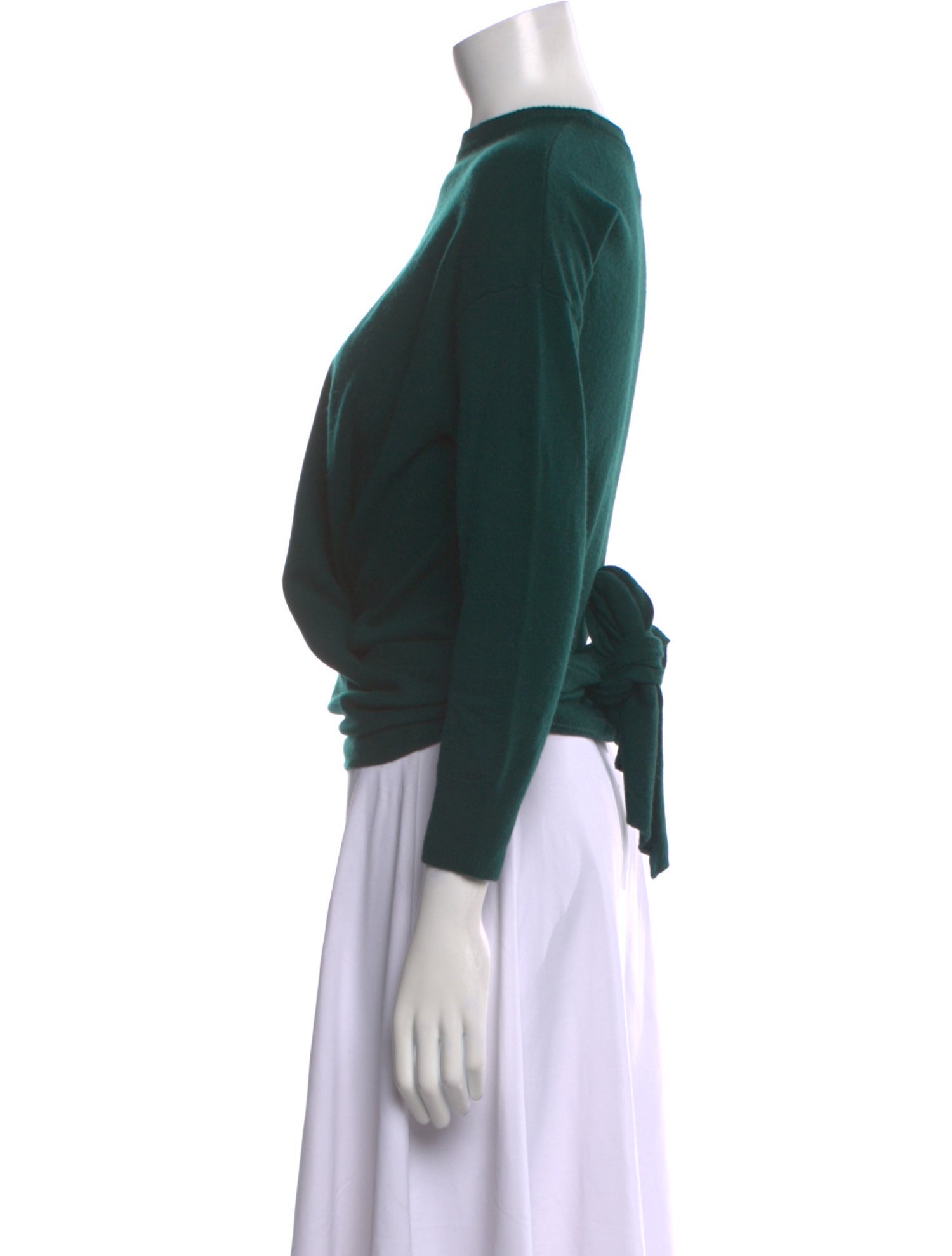 Michelle Mason Wool Bateau Neckline Sweater