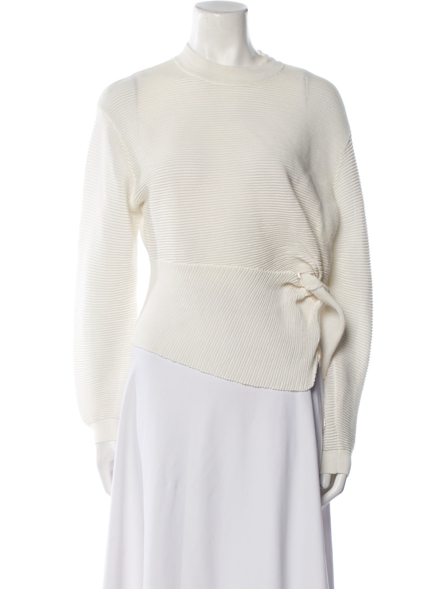 Michelle Mason Crew Neck Long Sleeve Top