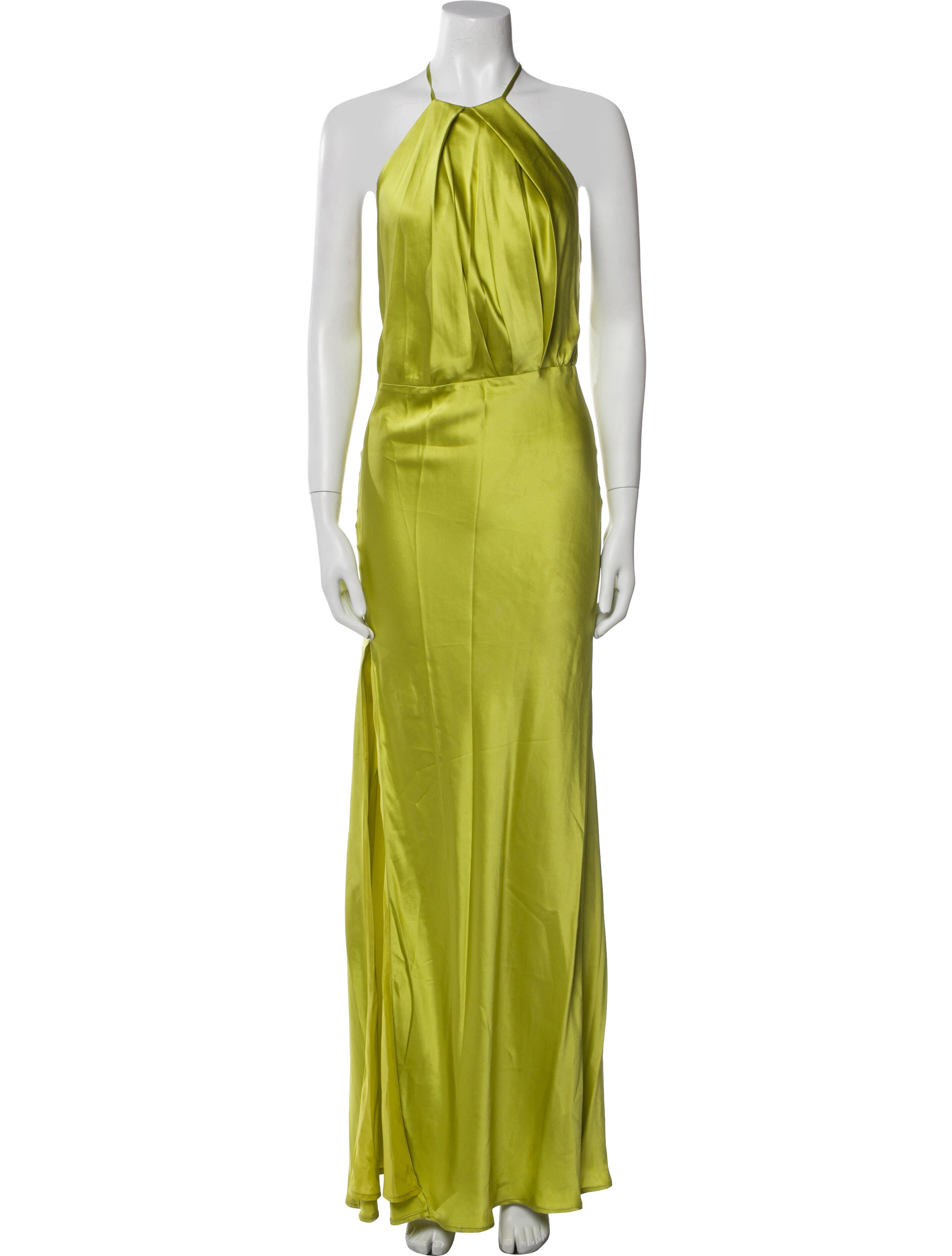 Michelle Mason Silk Long Dress