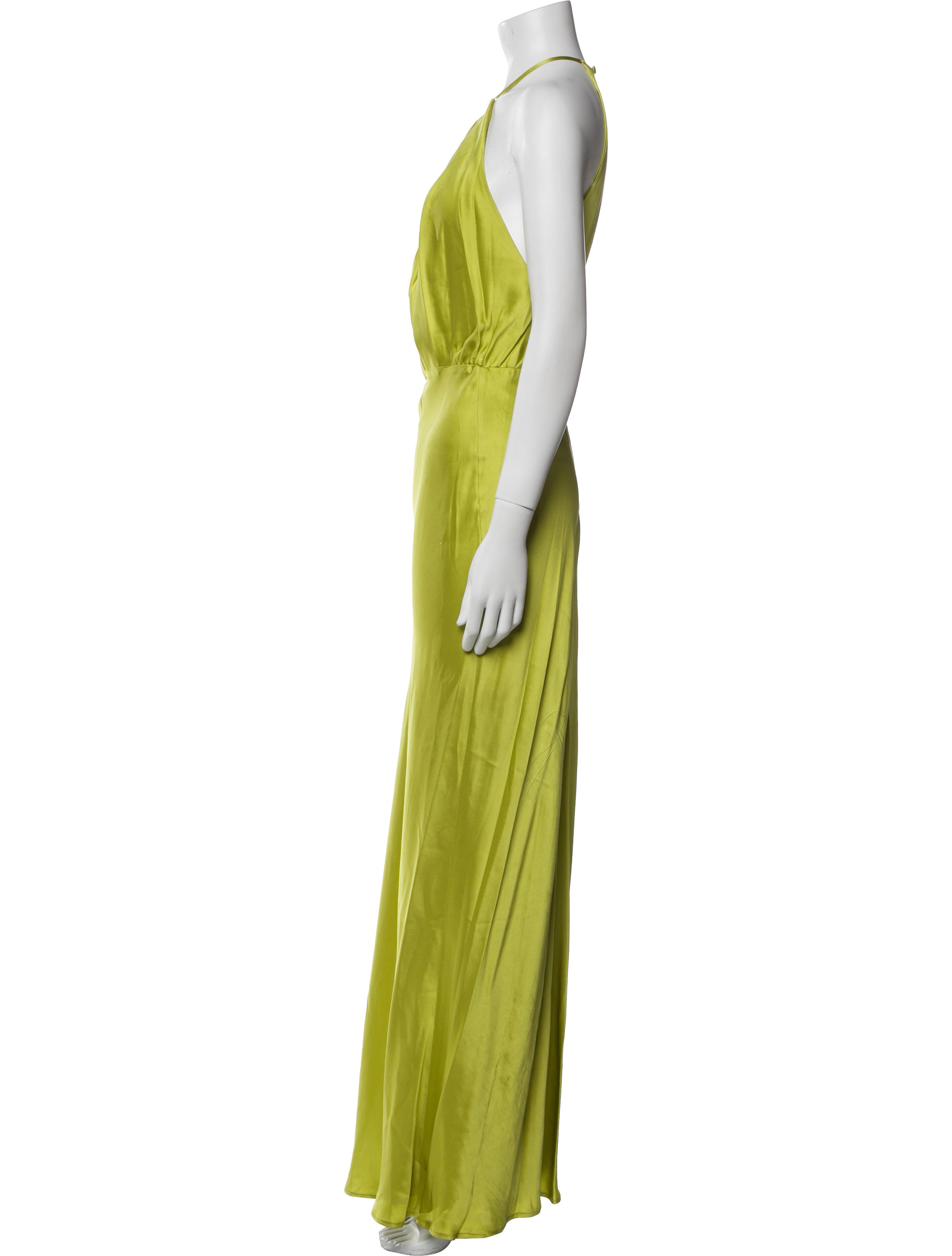 Michelle Mason Silk Long Dress
