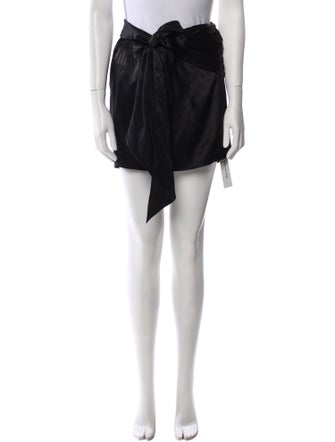 Michelle Mason Silk Mini Skirt