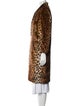 Michelle Mason Animal Print Faux Fur Coat