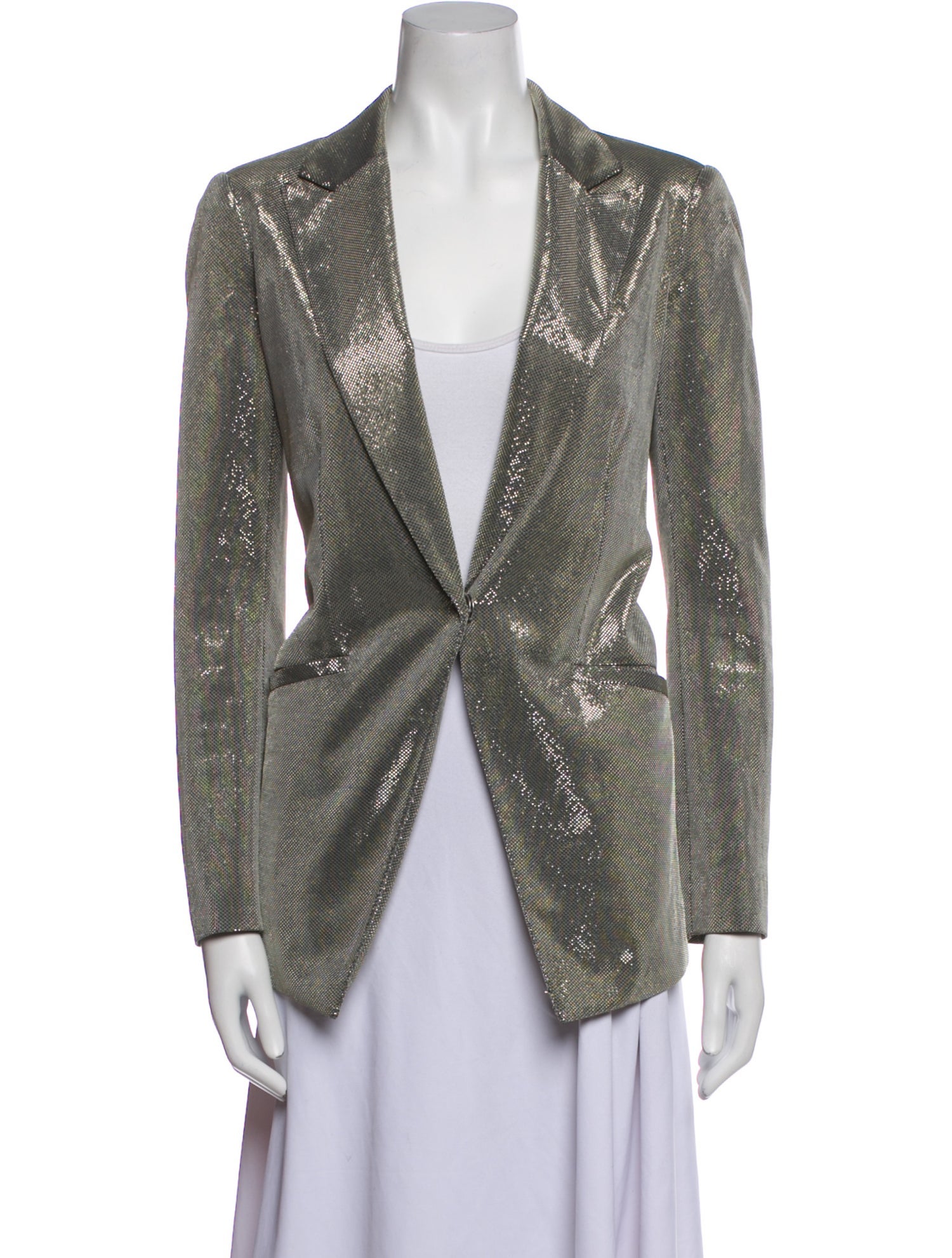 Michelle Mason Printed Blazer