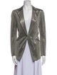 Michelle Mason Printed Blazer