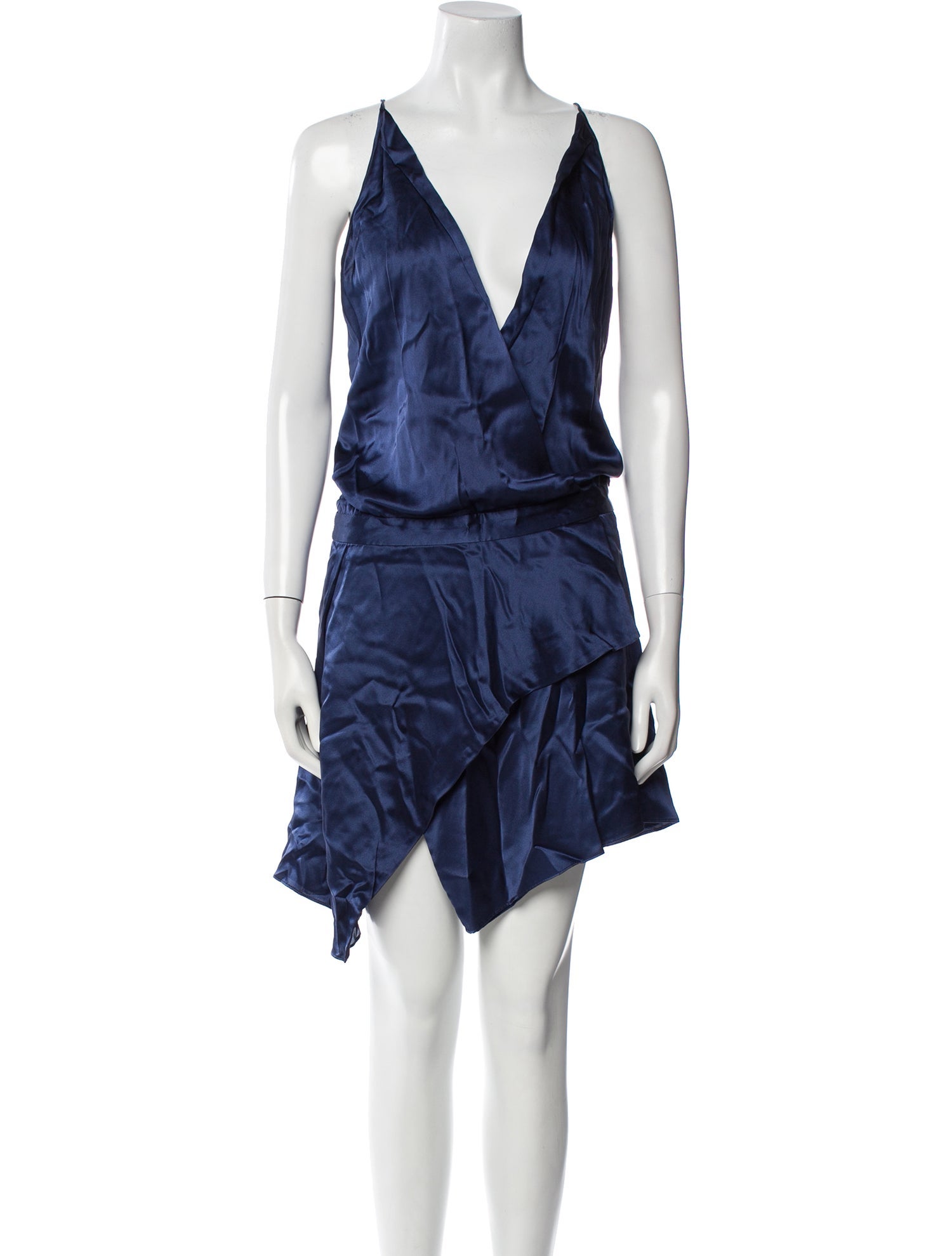 Michelle Mason Silk Mini Dress