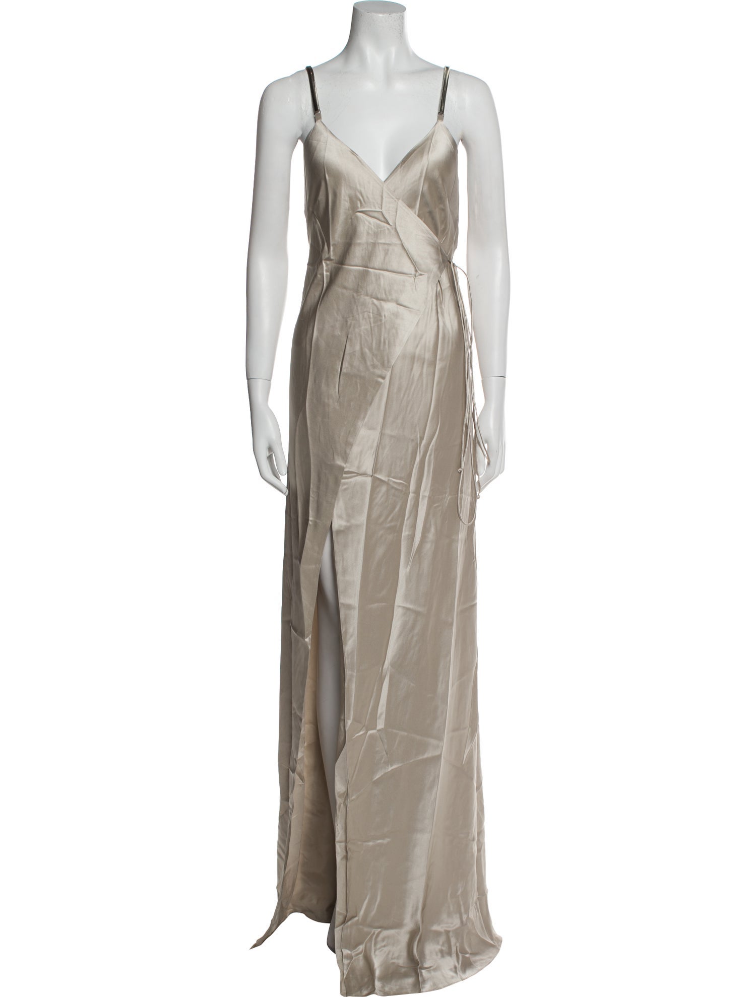 Michelle Mason Silk Long Dress