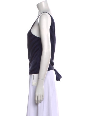 Michelle Mason Silk One-Shoulder Top