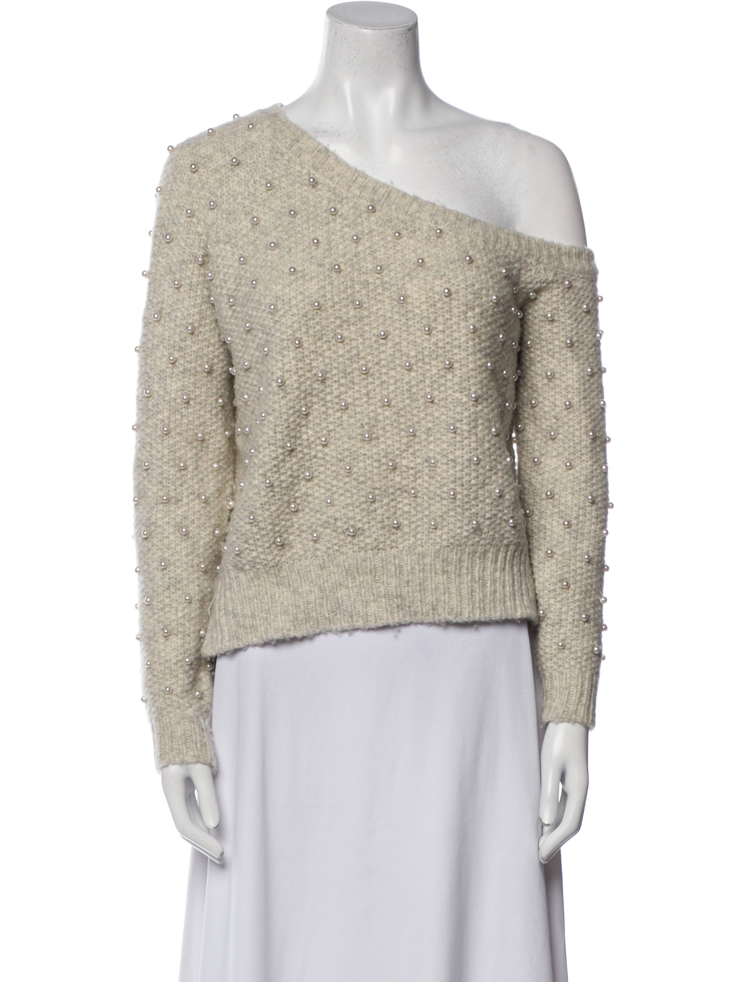 Michelle Mason Wool Asymmetrical Sweater