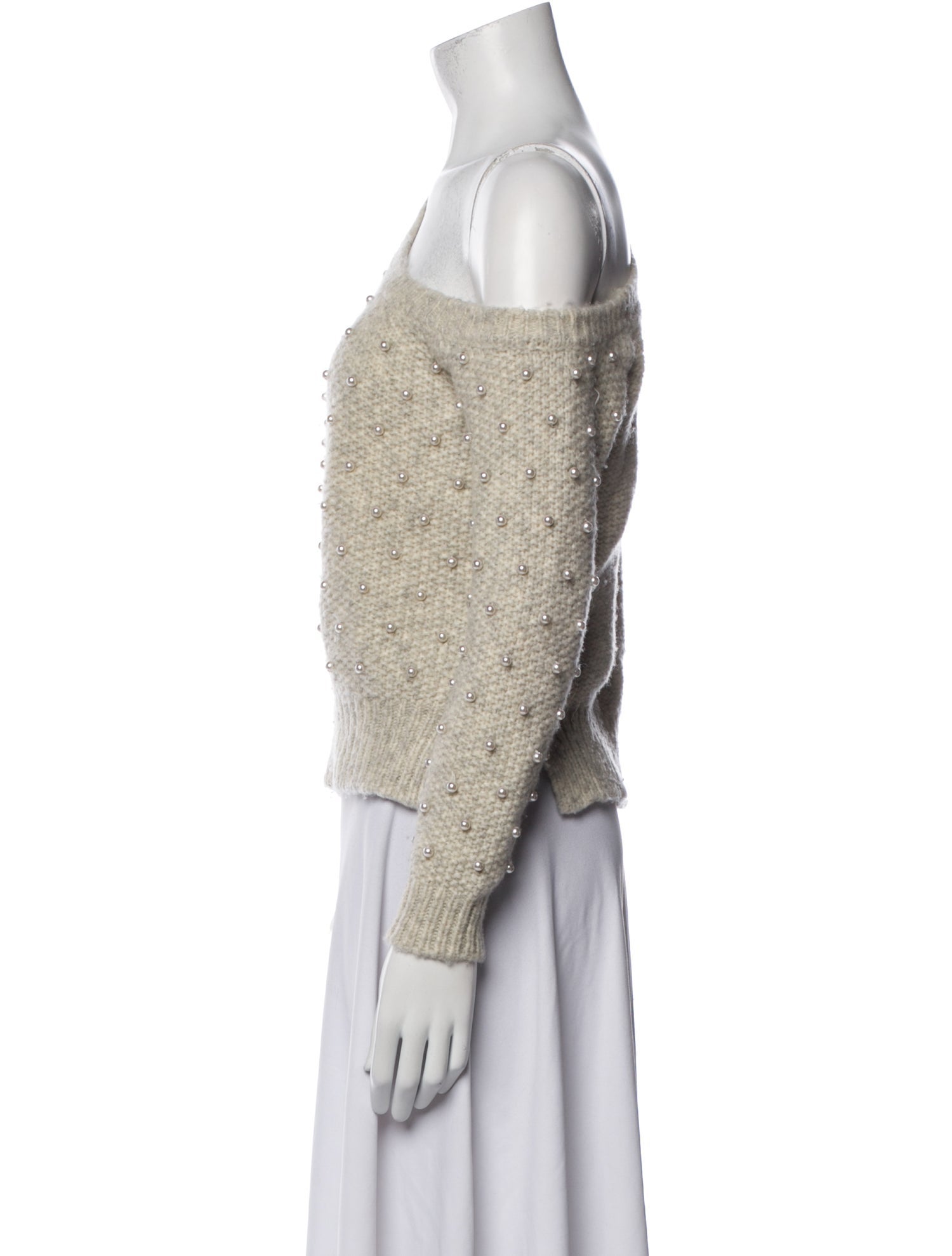 Michelle Mason Wool Asymmetrical Sweater