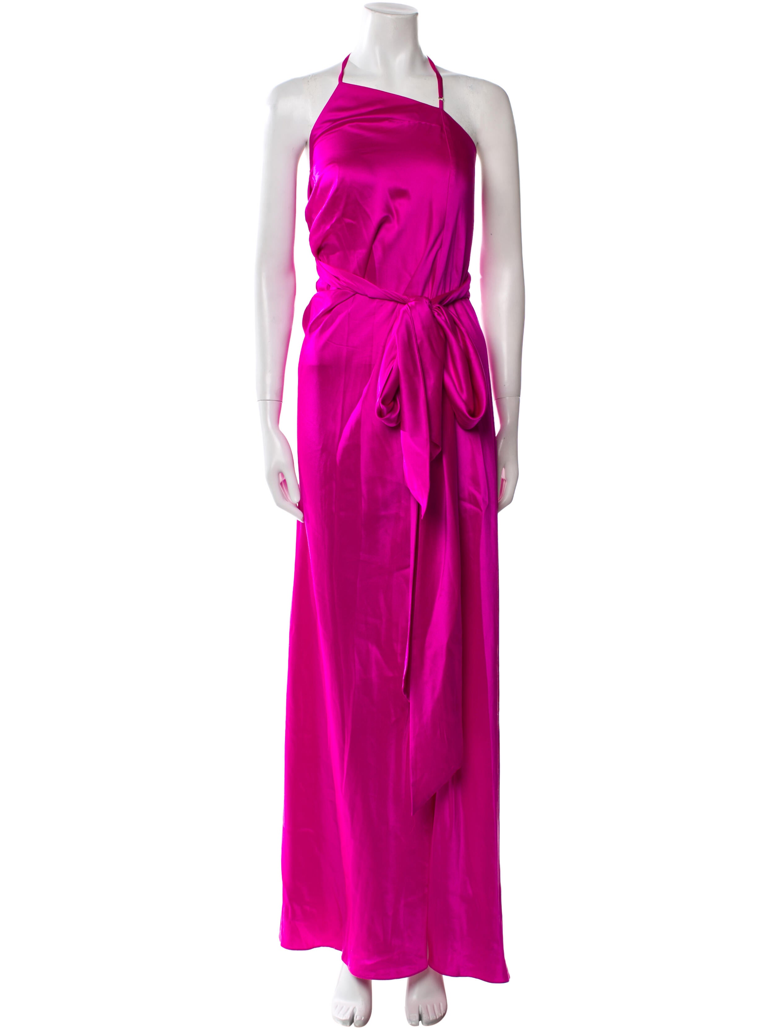 Michelle Mason Silk Long Dress