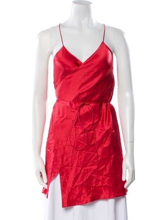 Michelle Mason Silk V-Neck Tunic