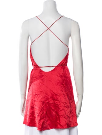 Michelle Mason Silk V-Neck Tunic