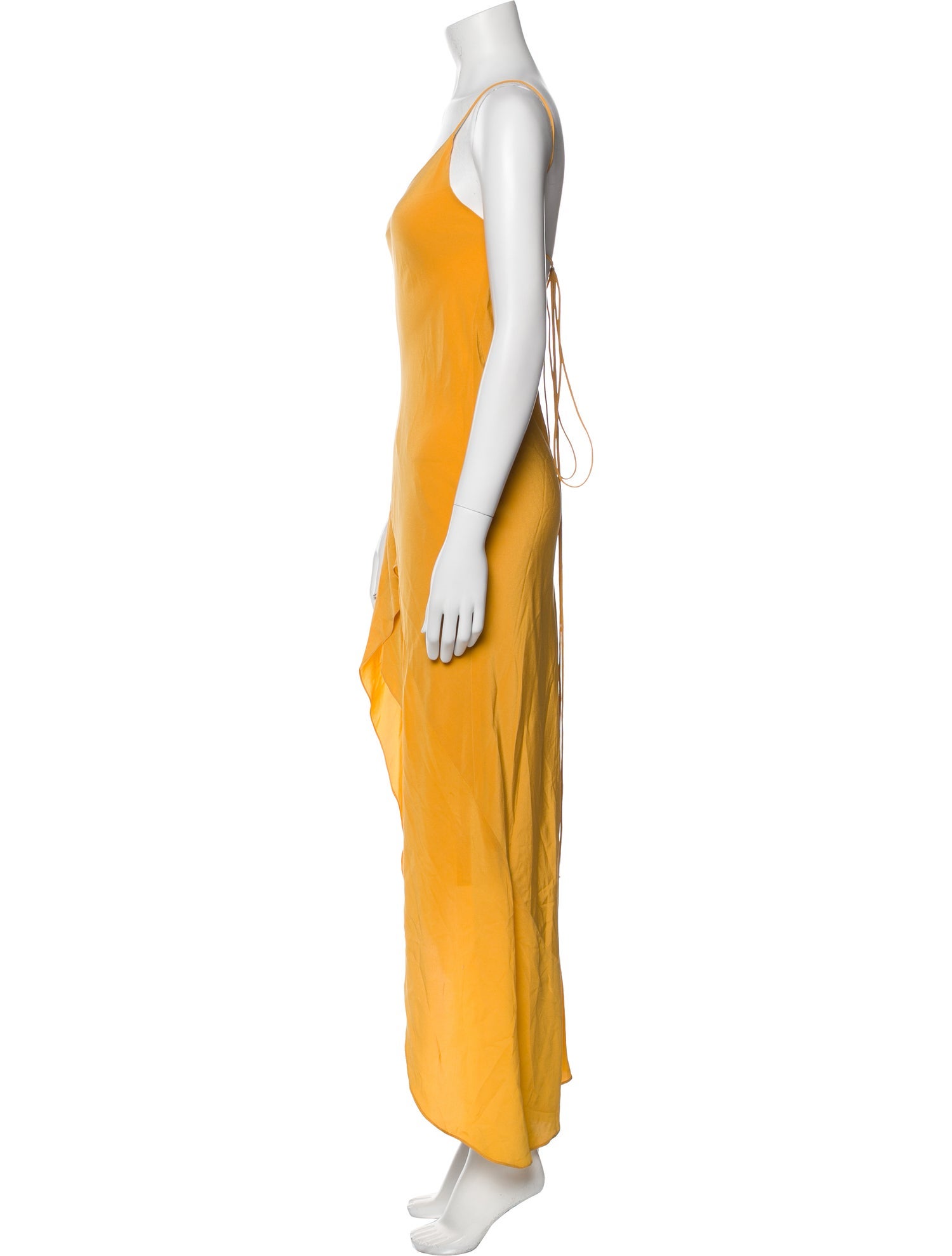 Michelle Mason Silk Long Dress