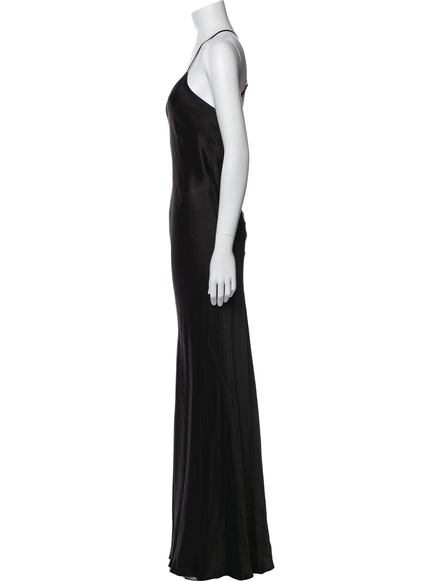 Michelle Mason Silk Long Dress
