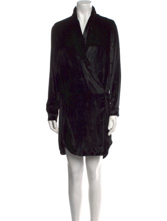 Michelle Mason Printed Mini Dress