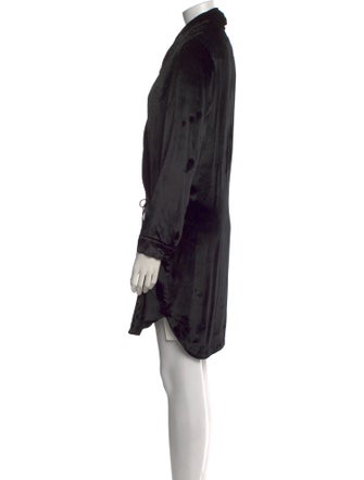 Michelle Mason Printed Mini Dress