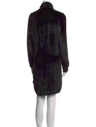 Michelle Mason Printed Mini Dress