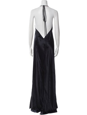 Michelle Mason Silk Long Dress