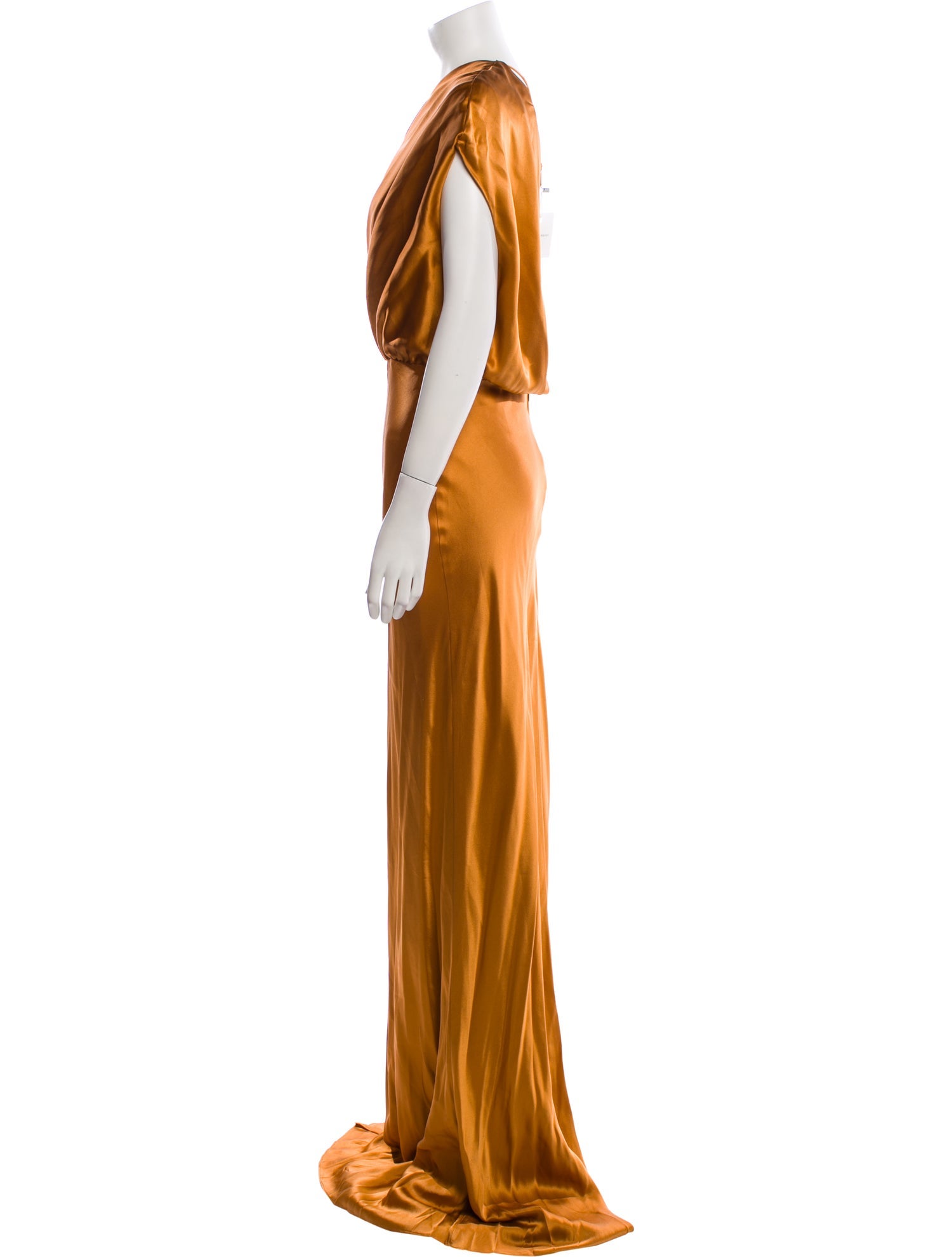 Michelle Mason Silk Long Dress w/ Tags