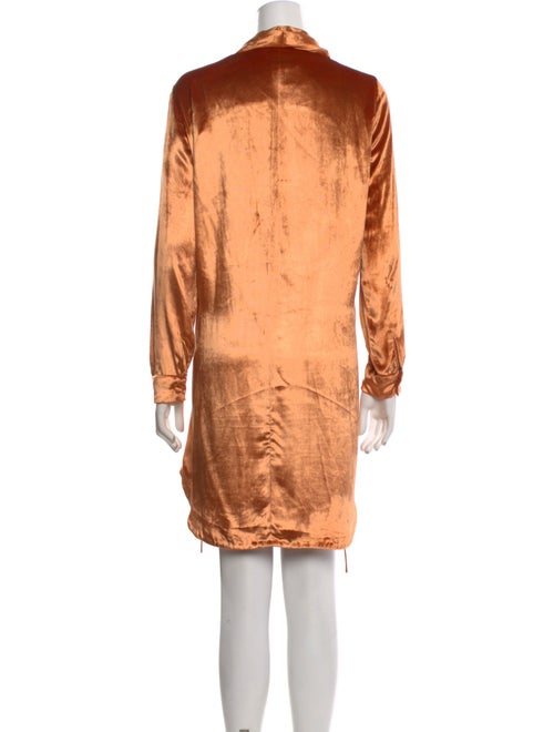 Michelle Mason V-Neck Mini Dress