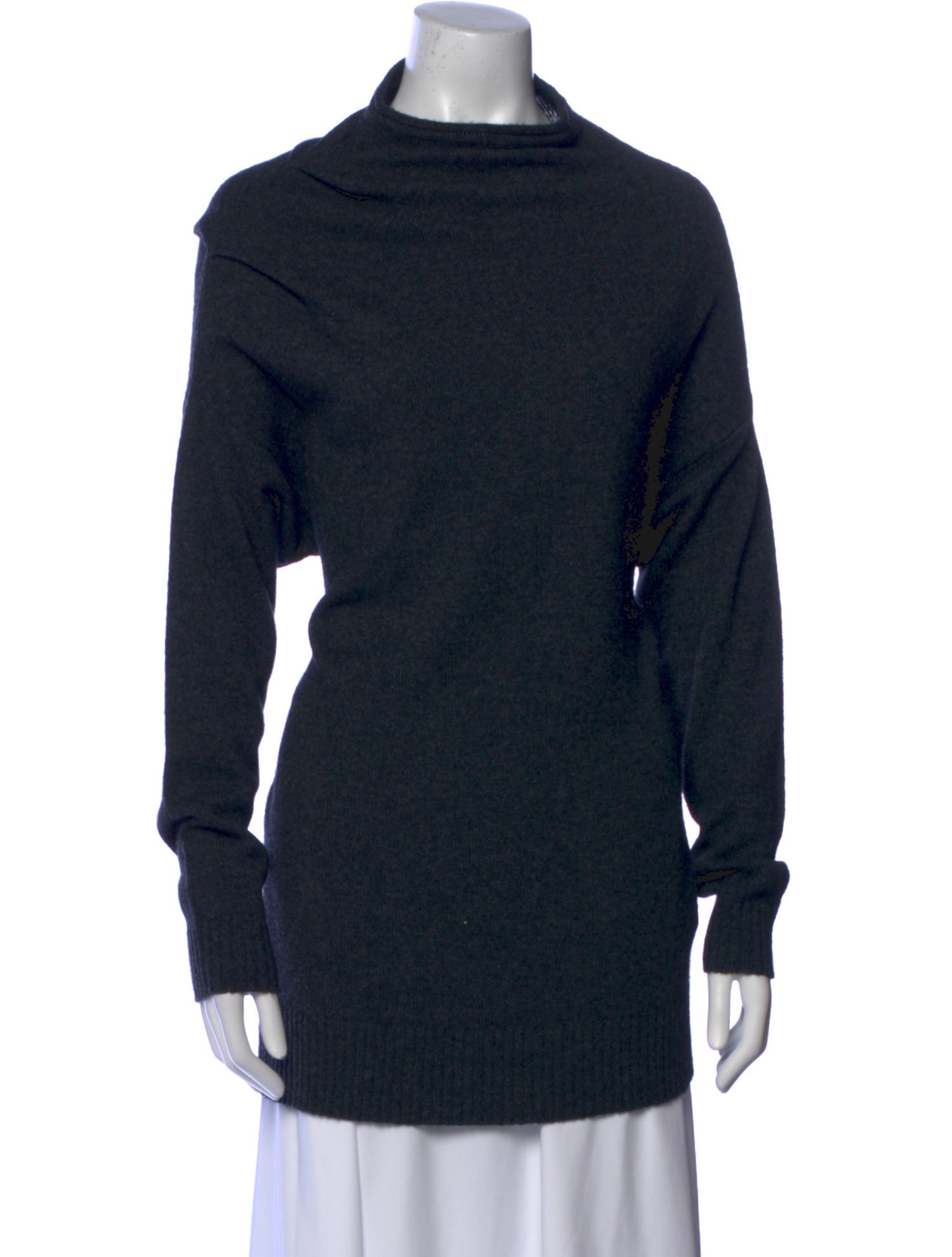 Michelle Mason Virgin Wool Cowl Neck Sweater