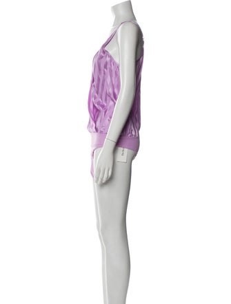 Michelle Mason Silk V-Neck Bodysuit