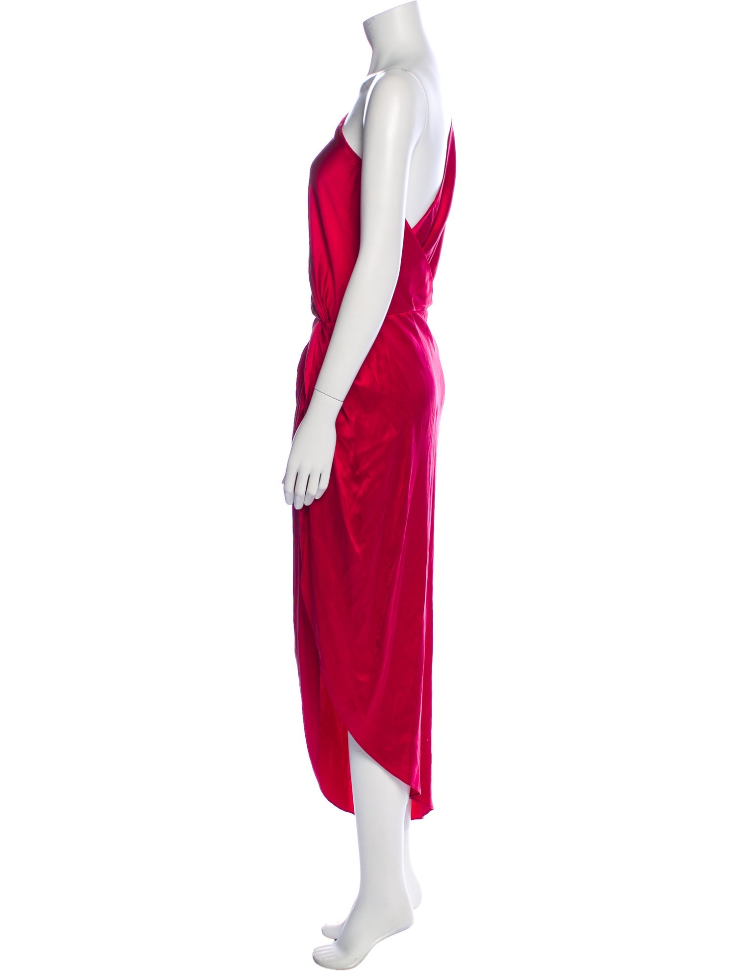 Michelle Mason Silk Long Dress