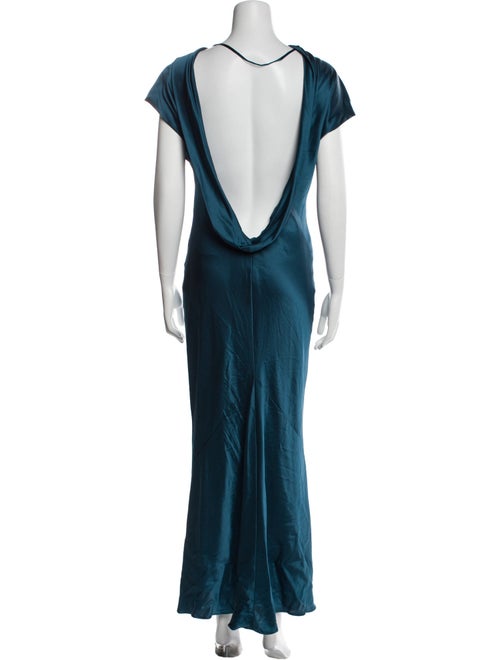 Michelle Mason Silk Long Dress