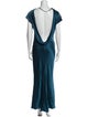 Michelle Mason Silk Long Dress