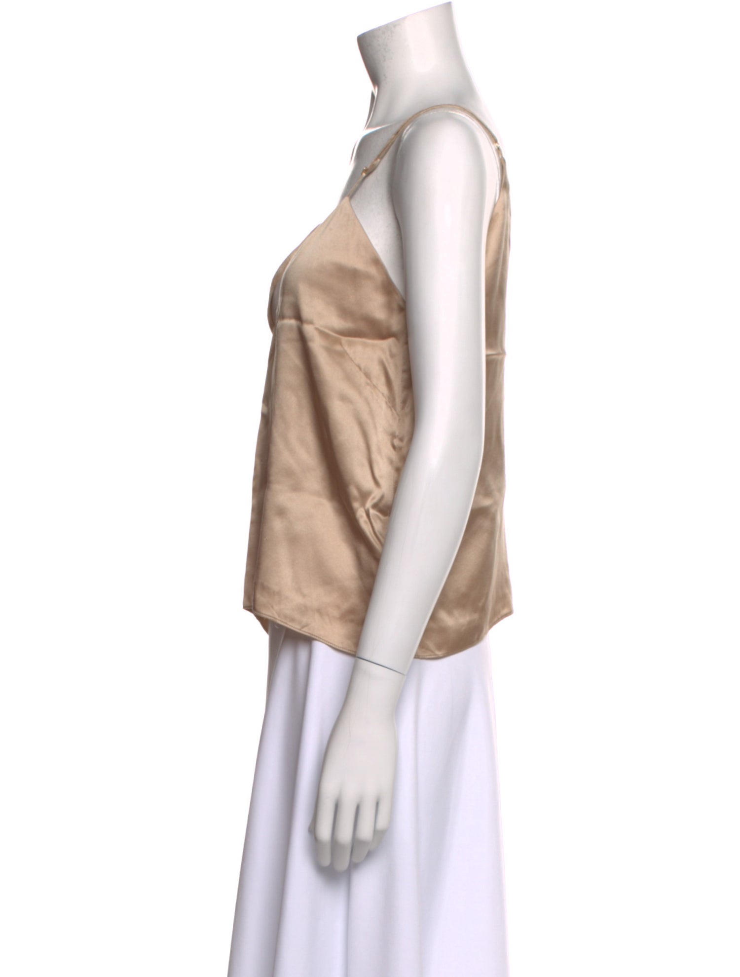Michelle Mason Silk V-Neck Top w/ Tags