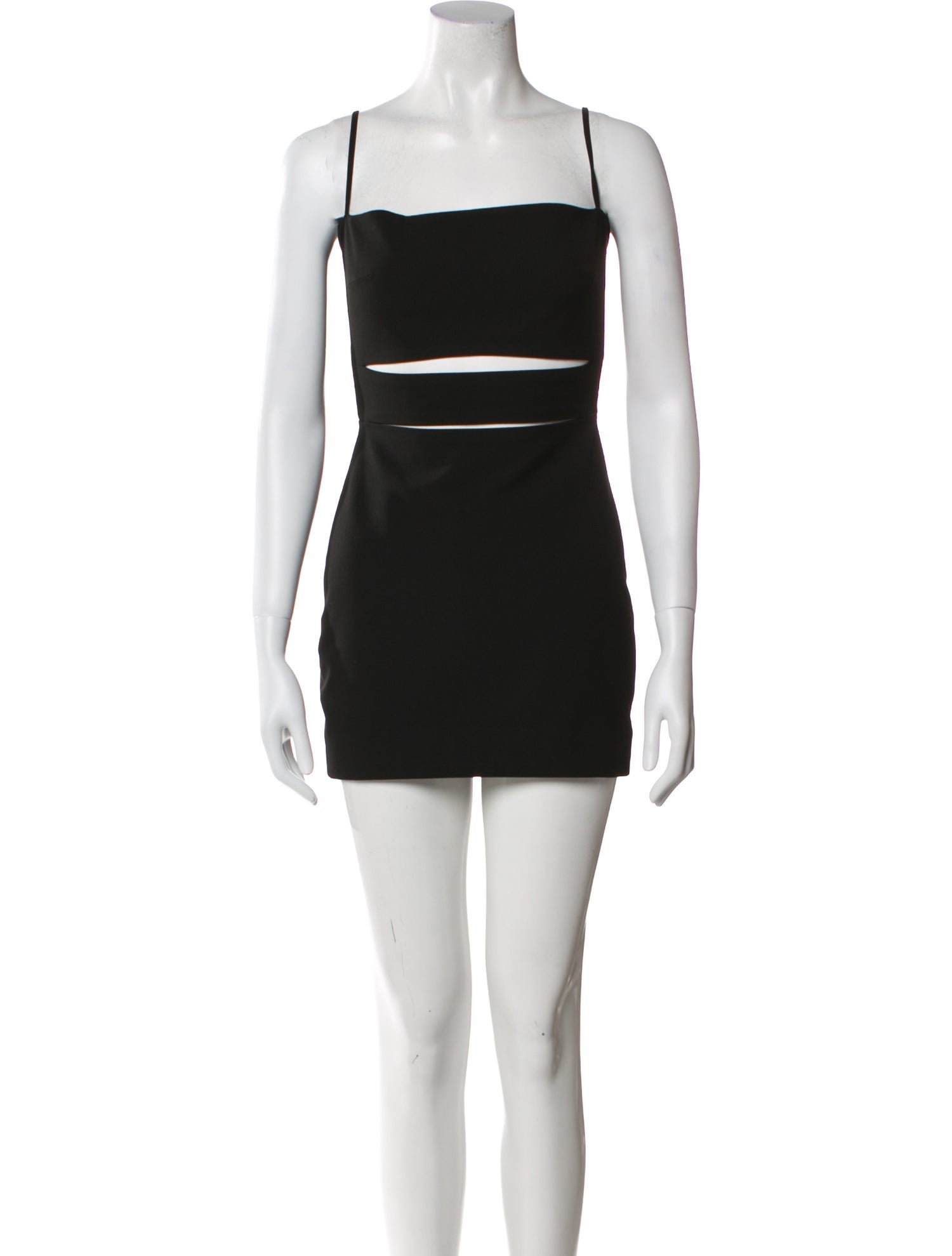 Michelle Mason Square Neckline Mini Dress