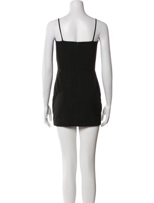 Michelle Mason Square Neckline Mini Dress