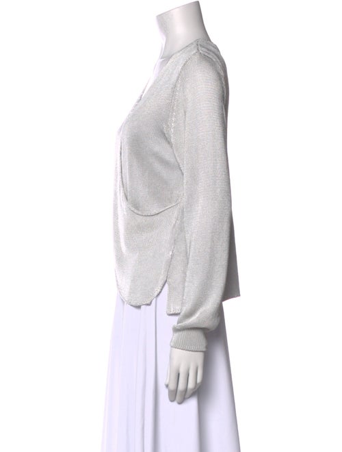 Michelle Mason V-Neck Long Sleeve Top