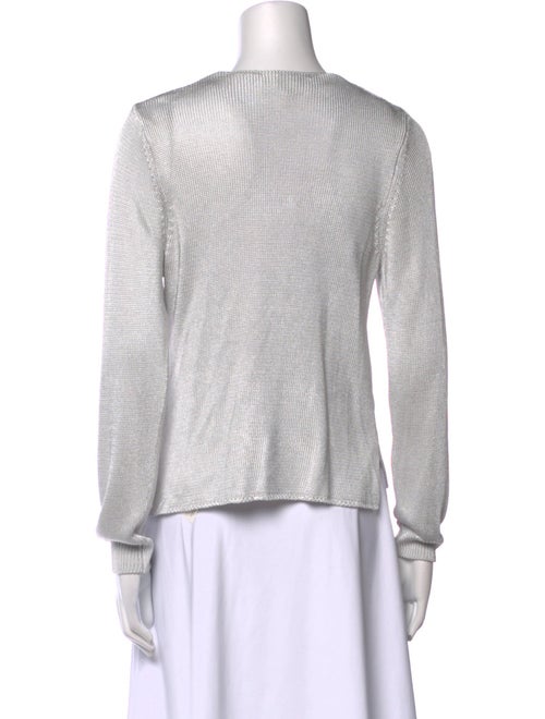 Michelle Mason V-Neck Long Sleeve Top