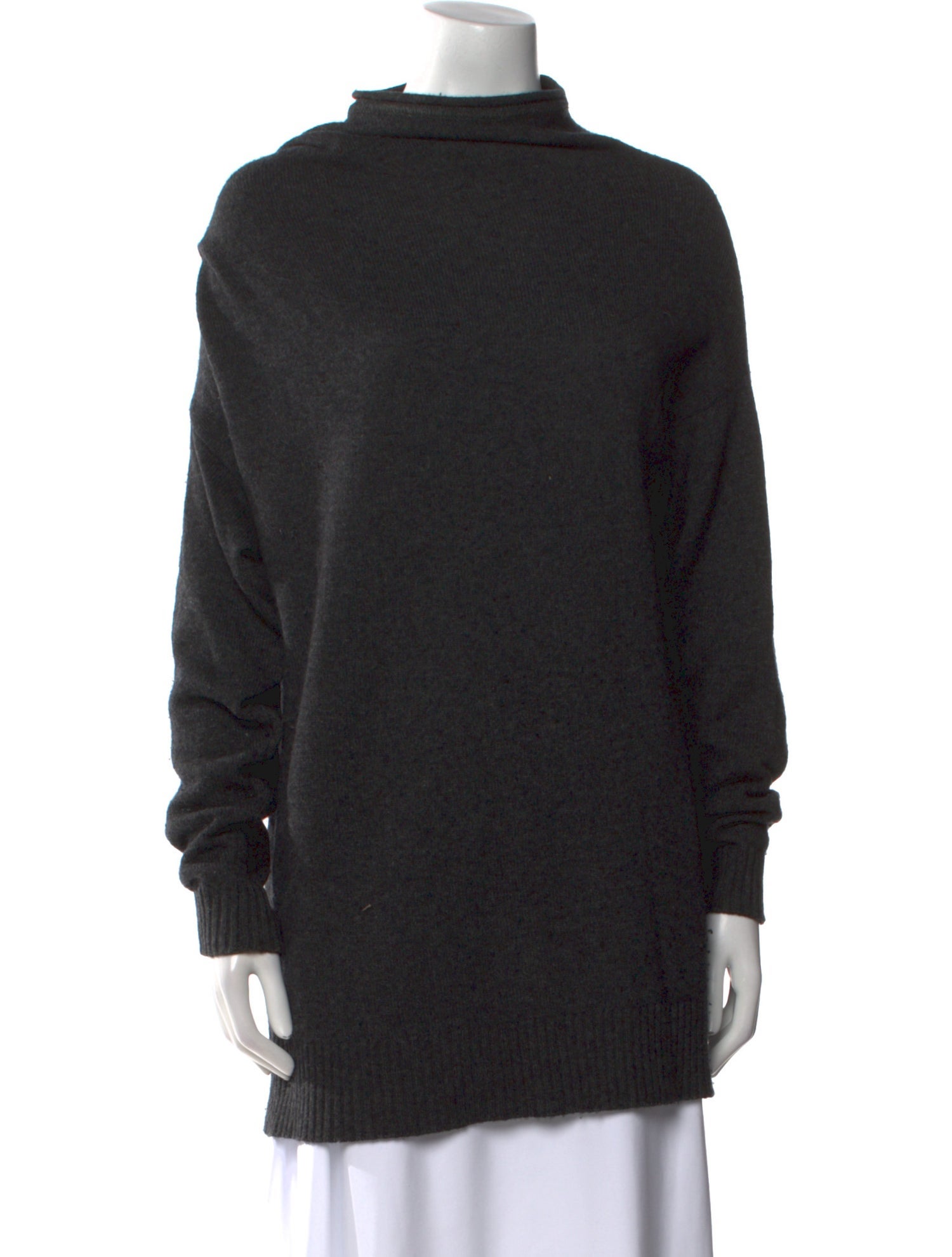 Michelle Mason Virgin Wool Mock Neck Sweater