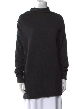 Michelle Mason Virgin Wool Mock Neck Sweater