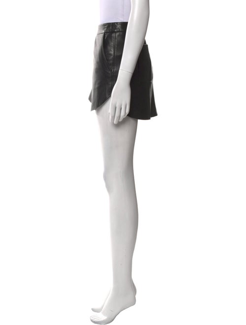 Michelle Mason Lambskin Mini Skirt