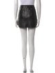 Michelle Mason Lambskin Mini Skirt