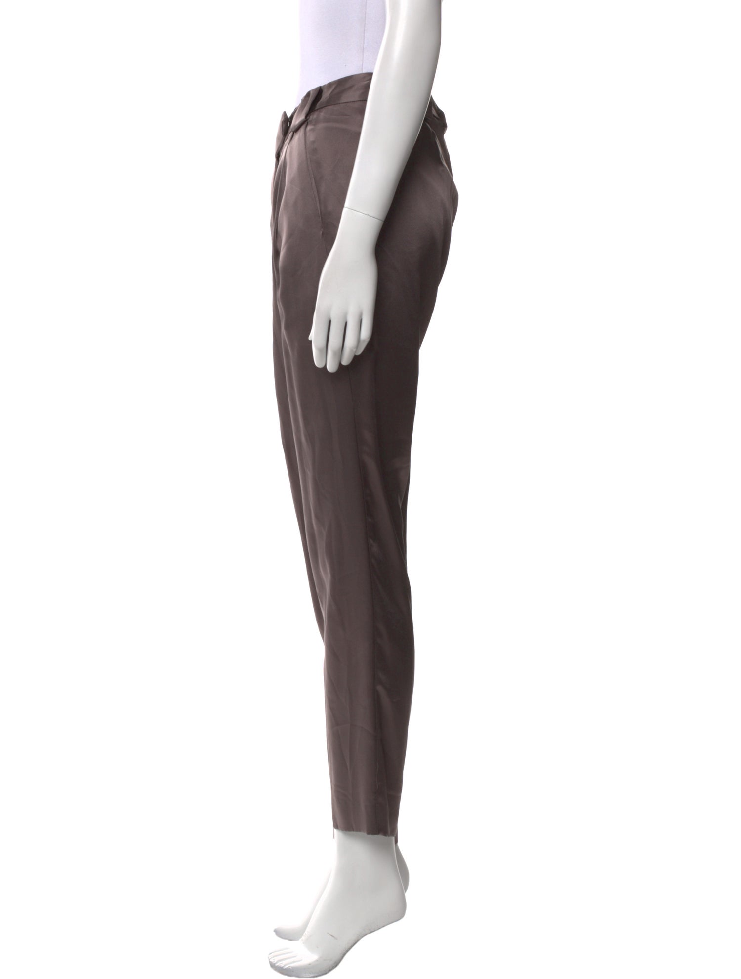 Michelle Mason Silk Skinny Leg Pants