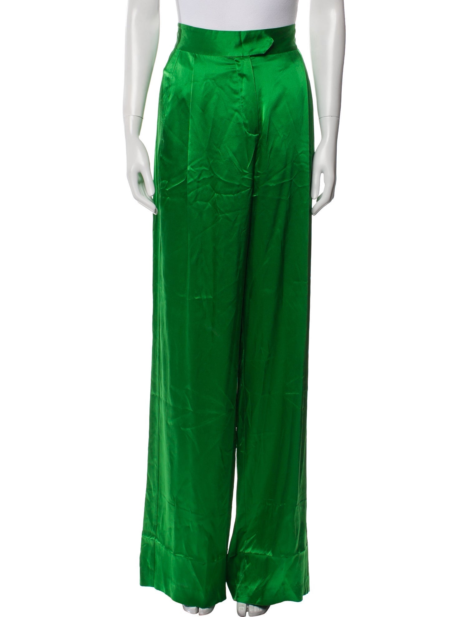 Michelle Mason Silk Wide Leg Pants