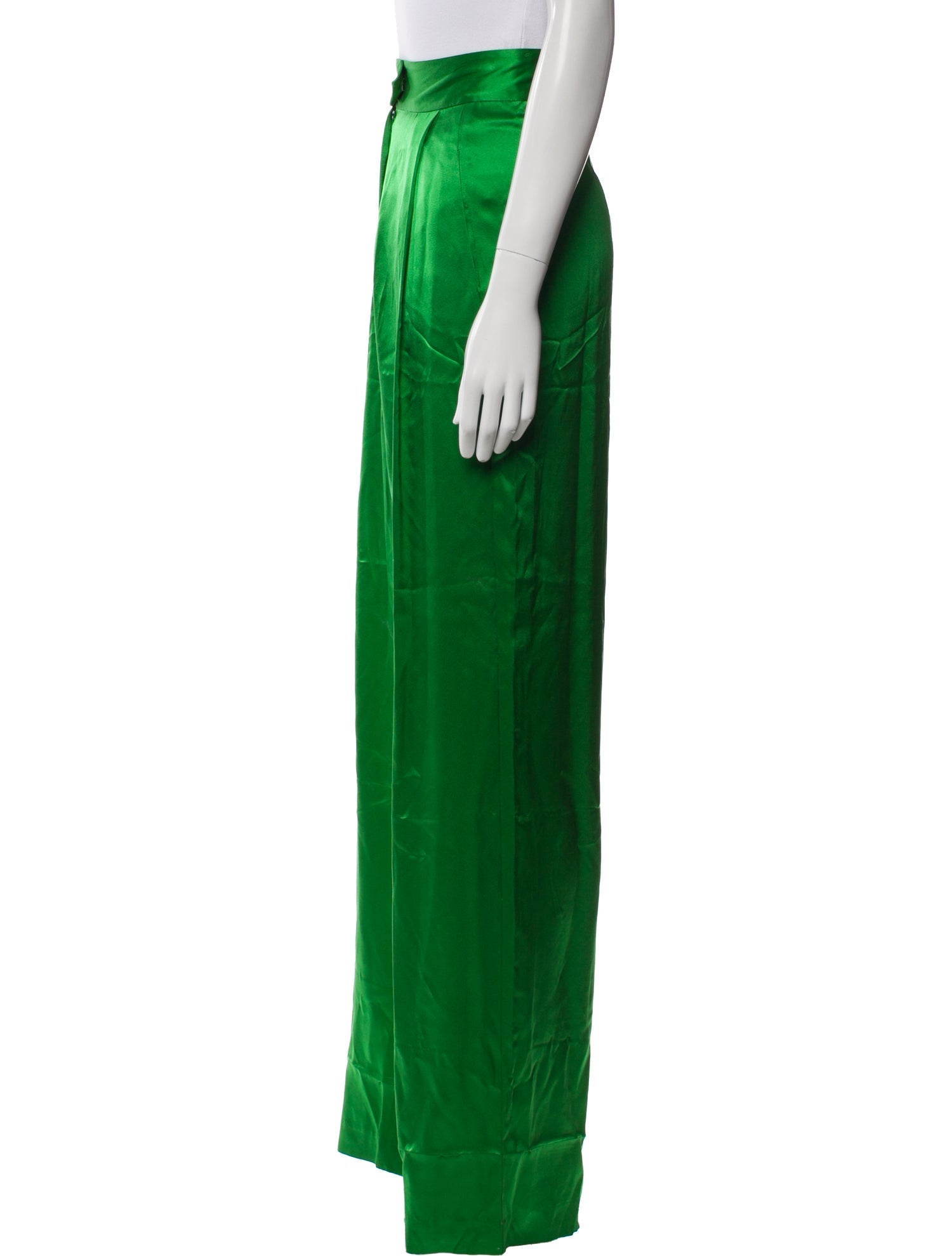 Michelle Mason Silk Wide Leg Pants