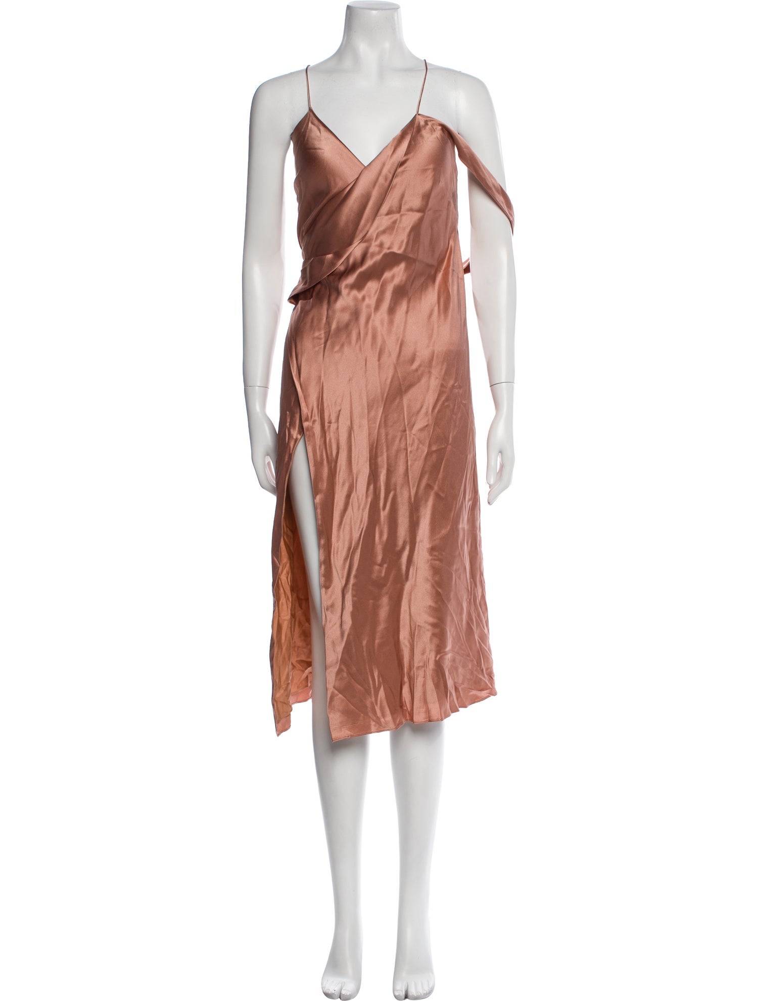 Michelle Mason Silk Midi Length Dress