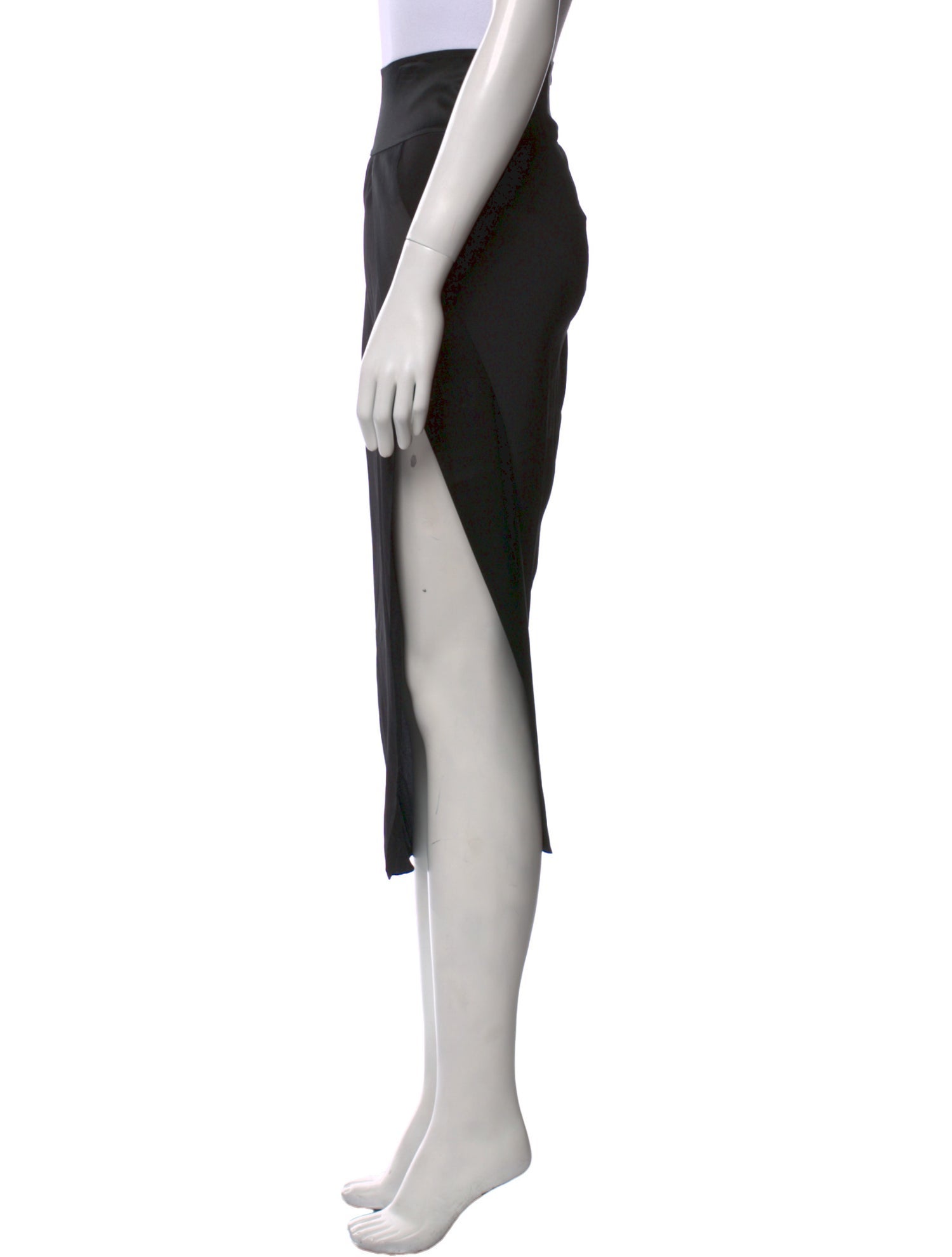 Michelle Mason Silk Midi Length Skirt