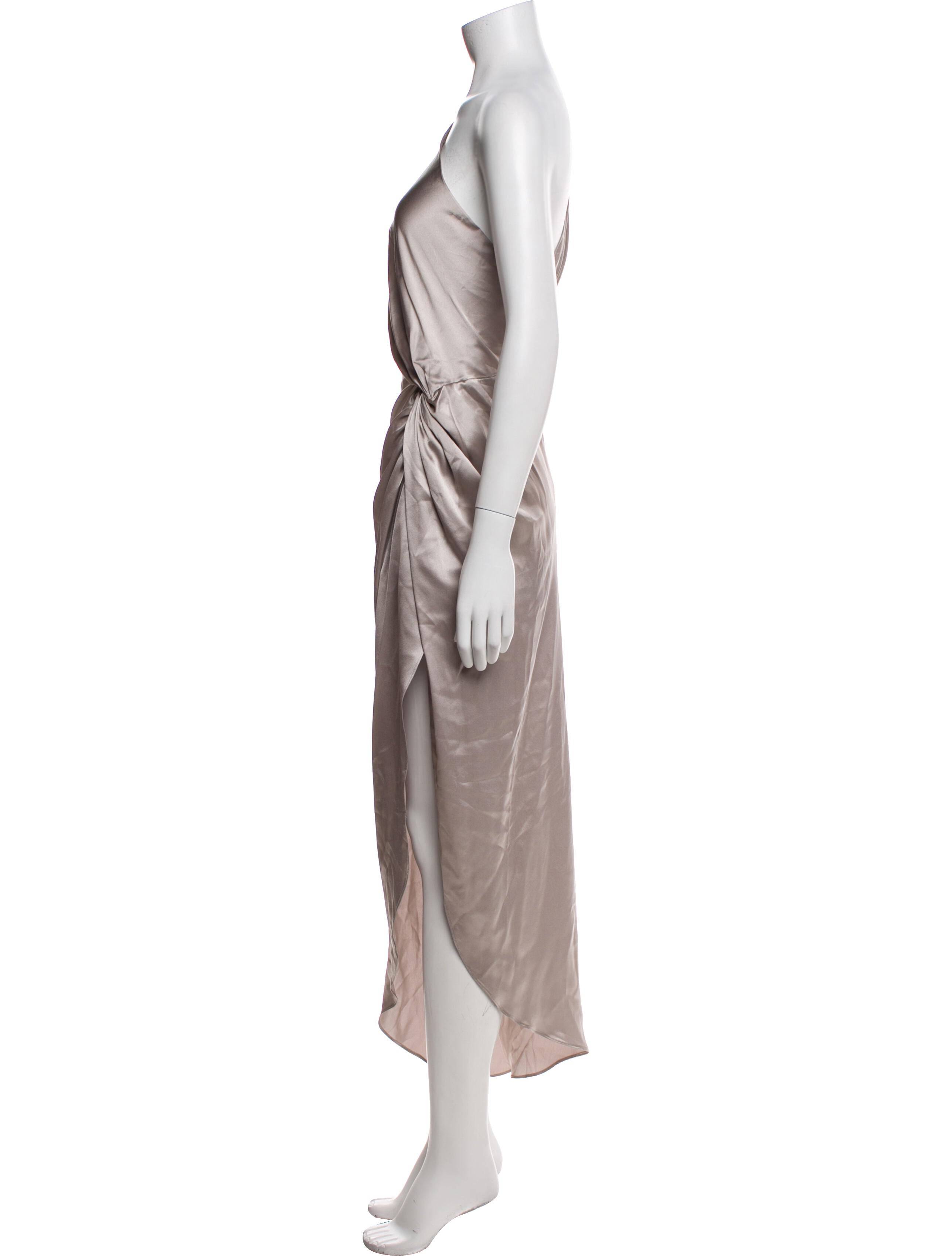 Michelle Mason Silk Long Dress