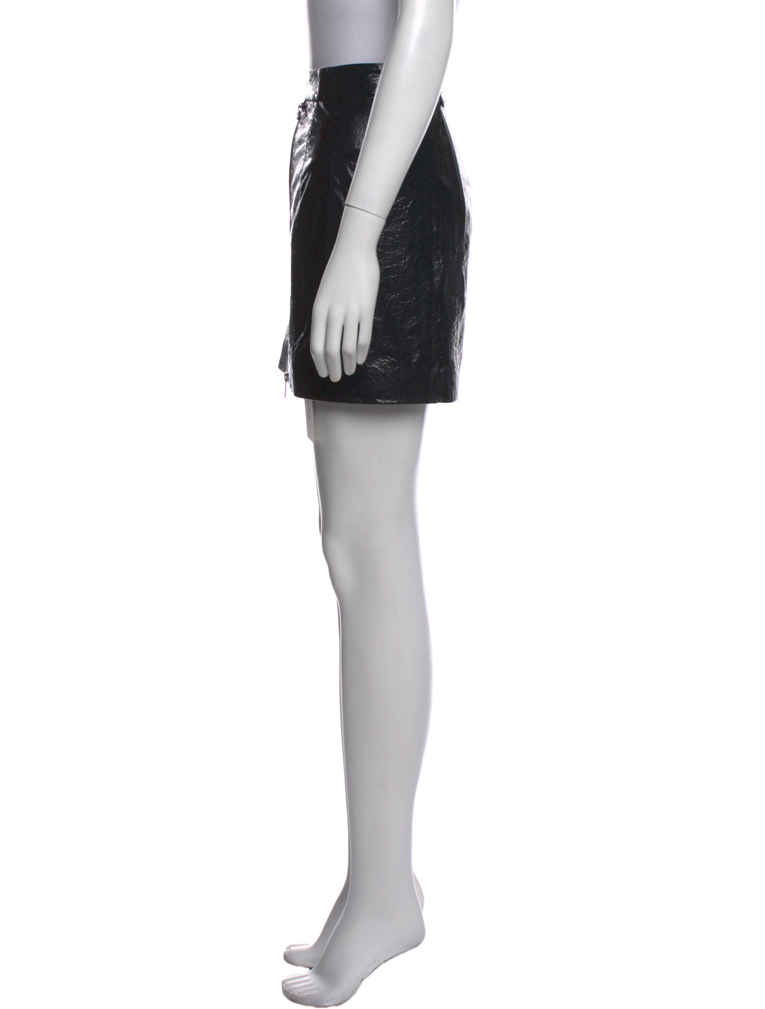 Michelle Mason Lambskin Mini Skirt