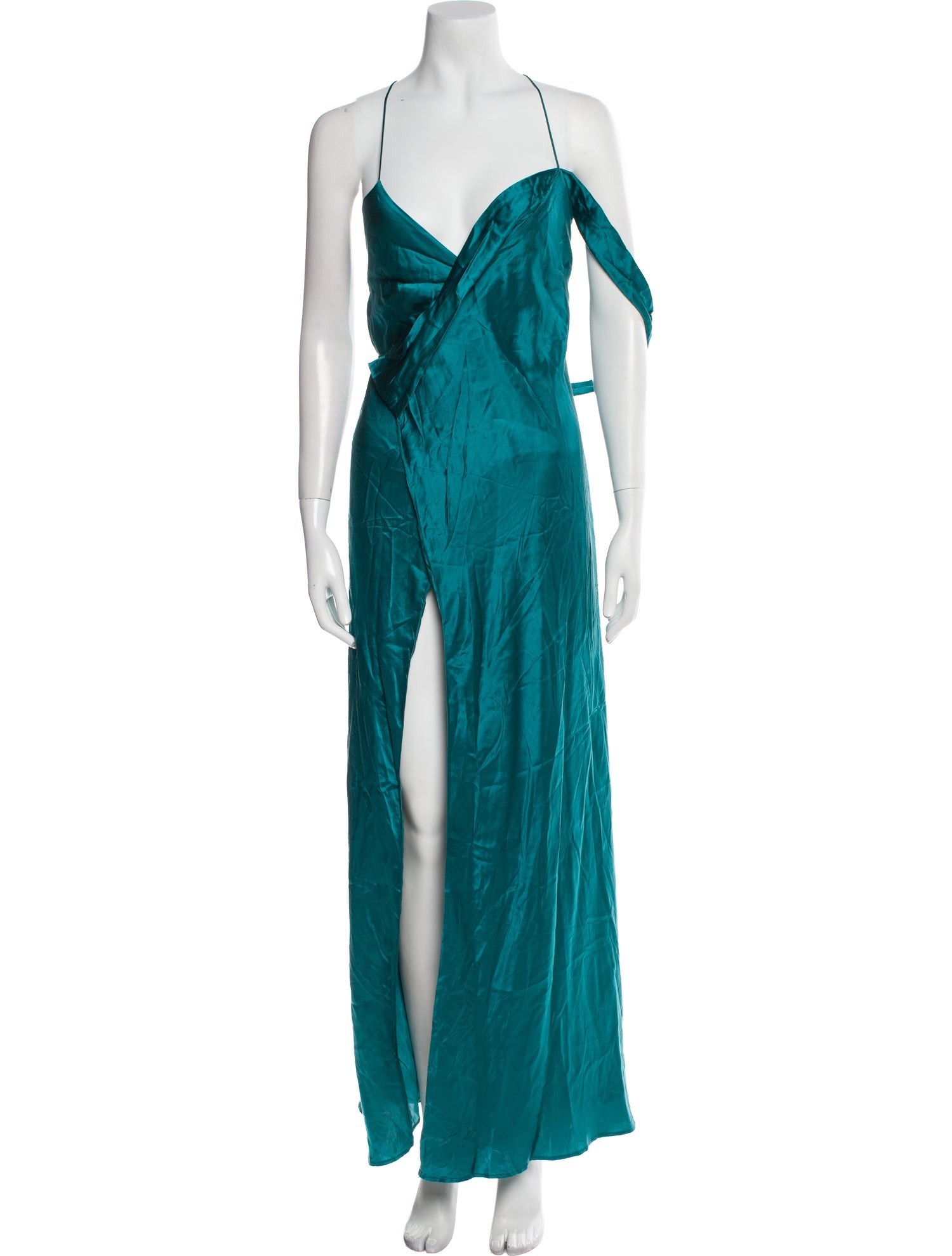 Michelle Mason Silk Long Dress